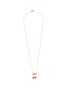 首图 - 点击放大 - BIJOU DE M - Cherry 18K Gold Diamond Ruby Necklace