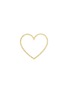 首图 - 点击放大 - BIJOU DE M - Large Open Heart 18K Gold Diamond Single Earring