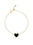 首图 - 点击放大 - BIJOU DE M - Reversible Heart 18K Gold Diamond Resin Bracelet
