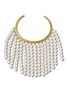 首图 - 点击放大 - BIJOU DE M - Pearl Curtain 18K Gold Plated Sterling Silver Freshwater Pearl Bangle — Opening 3cm