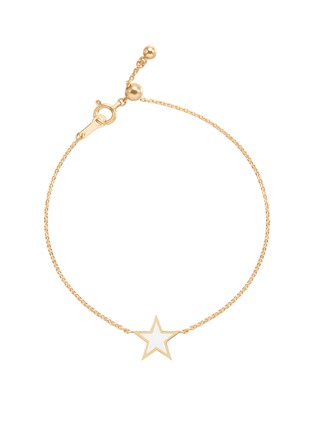 首图 - 点击放大 - BIJOU DE M - Reversible Star 18K Gold Diamond Resin Bracelet