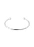 首图 - 点击放大 - BIJOU DE M - 2 Pearl 18K White Gold Plated Sterling Silver Freshwater Pearl Bangle — Size L