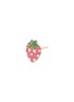 细节 - 点击放大 - BIJOU DE M - Strawberry 18K Rose Gold Diamond Ruby Garnet Single Earring