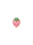 首图 - 点击放大 - BIJOU DE M - Strawberry 18K Rose Gold Diamond Ruby Garnet Single Earring