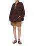 模特儿示范图 - 点击放大 - FAFAMOON - Four Pocket Thin Coat
