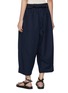 背面 - 点击放大 - FAFAMOON - Flip Waist Ruffled Cropped Pants