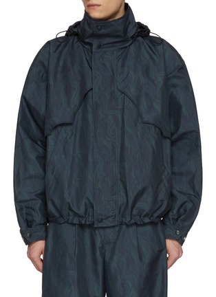 首图 - 点击放大 - TOGA VIRILIS - Western Cut Out High Neck Windbreaker Jacket