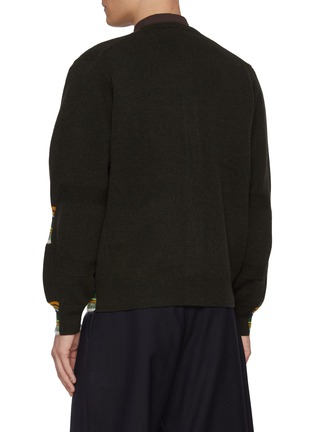 背面 - 点击放大 - TOGA VIRILIS - Colour Band Knit Cardigan