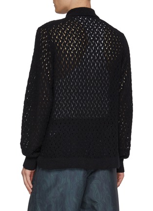 背面 - 点击放大 - TOGA VIRILIS - Lace Knit Cardigan
