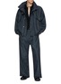 模特儿示范图 - 点击放大 - TOGA VIRILIS - Lace Knit Cardigan