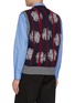 背面 - 点击放大 - TOGA VIRILIS - Pattern Knitted Wool Mohair Vest