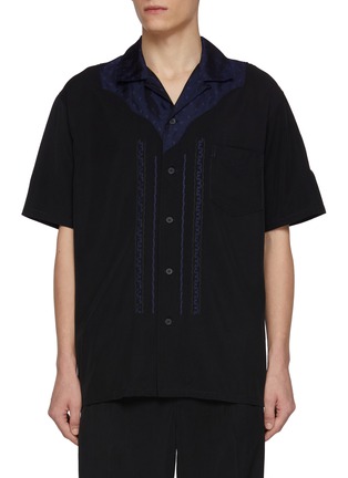 首图 - 点击放大 - TOGA VIRILIS - Western Framed Collar Twill Shirt