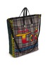 细节 - 点击放大 - TOGA VIRILIS - Printed Checkered Tote Bag