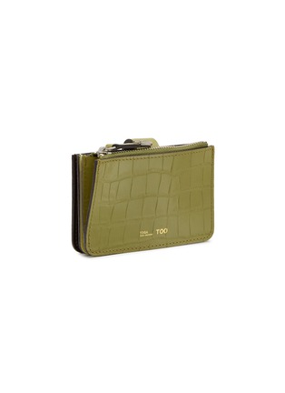 模特儿示范图 - 点击放大 - TOGA VIRILIS - Small Leather Wallet