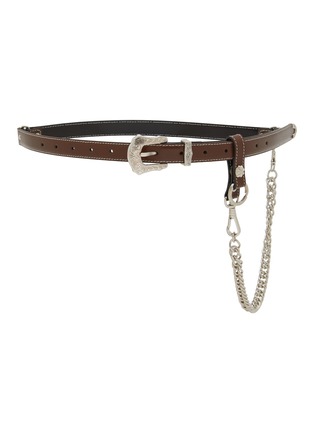首图 - 点击放大 - TOGA VIRILIS ACCESSORIES - Chain Key Ring Leather Belt