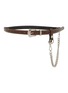 首图 - 点击放大 - TOGA VIRILIS ACCESSORIES - Chain Key Ring Leather Belt