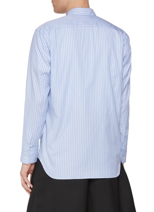 背面 - 点击放大 - COMME DES GARÇONS SHIRT - Farmland Scenery Striped Patchwork Cotton Shirt