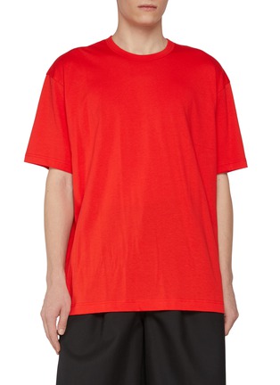 首图 - 点击放大 - COMME DES GARÇONS SHIRT - Oversized Back Logo Cotton T-Shirt