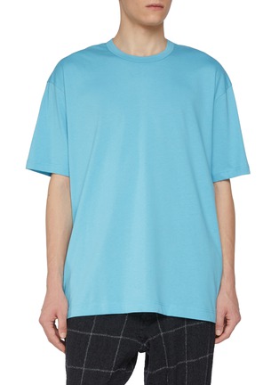 首图 - 点击放大 - COMME DES GARÇONS SHIRT - Oversized Back Logo Cotton T-Shirt