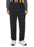 首图 - 点击放大 - COMME DES GARÇONS SHIRT - Wrinkled Windowpane Checkered Wool Pants