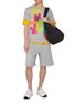 模特儿示范图 - 点击放大 - COMME DES GARÇONS SHIRT - Jumbo Fun Letters Cotton T-Shirt
