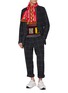 模特儿示范图 - 点击放大 - COMME DES GARÇONS SHIRT - Funky Flipped Letter Band Sweater