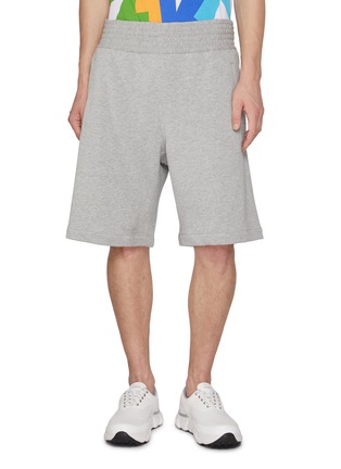 首图 - 点击放大 - COMME DES GARÇONS SHIRT - Elasticated Cotton Sweatshorts
