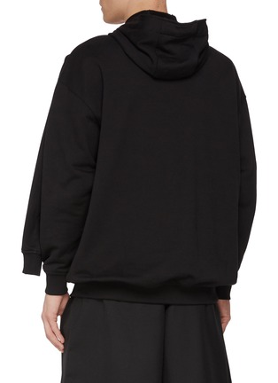 背面 - 点击放大 - COMME DES GARÇONS SHIRT - Double Sleeve Cotton Hoodie