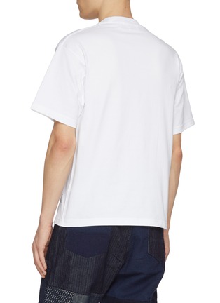 背面 - 点击放大 - FDMTL - Embroidered Boro Cotton T-Shirt