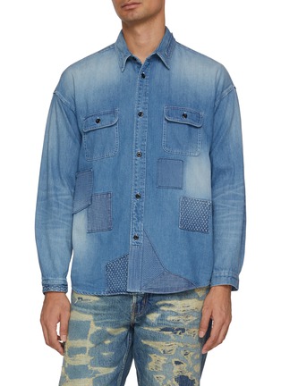首图 - 点击放大 - FDMTL - Patchwork Light Wash Shirt