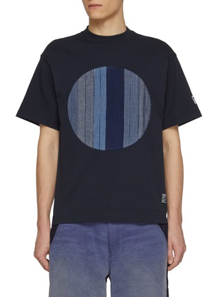 首图 - 点击放大 - FDMTL - Obi Circle Patched Cotton T-Shirt