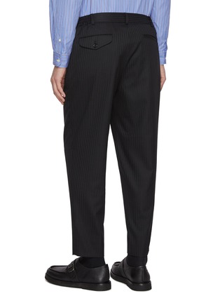背面 - 点击放大 - COMME DES GARÇONS HOMME DEUX - Elasticated Waist Striped Pants