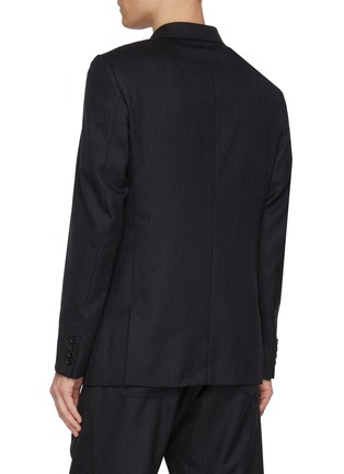 背面 - 点击放大 - COMME DES GARÇONS HOMME DEUX - Multi Pocket Single Breasted Wool Herringbone Blazer