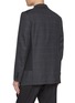 背面 - 点击放大 - COMME DES GARÇONS HOMME DEUX - Zipper Detail Layered Check Single Breasted Blazer