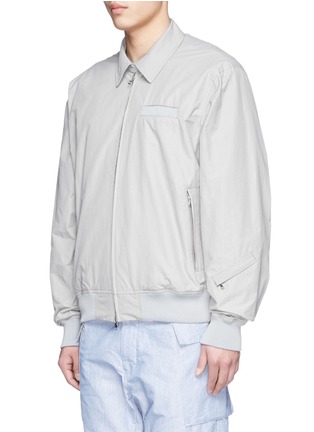 正面 -点击放大 - NANAMICA - 翻领罗纹拼接夹克