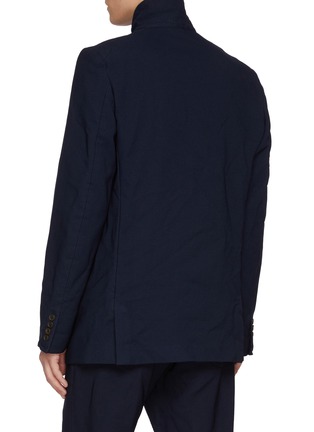 背面 - 点击放大 - COMME DES GARÇONS HOMME DEUX - Convertible Collar Single Breasted Blazer