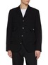 首图 - 点击放大 - COMME DES GARÇONS HOMME DEUX - Pleated Front Single Breasted Wool Blazer