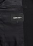  - COMME DES GARÇONS HOMME DEUX - Patchwork Sleeve Single Breasted Wool Blazer