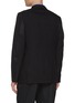 背面 - 点击放大 - COMME DES GARÇONS HOMME DEUX - Patchwork Sleeve Single Breasted Wool Blazer