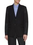 首图 - 点击放大 - COMME DES GARÇONS HOMME DEUX - Patchwork Sleeve Single Breasted Wool Blazer