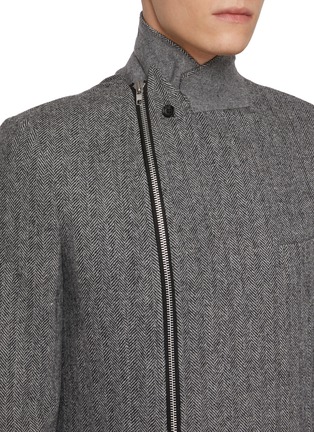  - COMME DES GARÇONS HOMME DEUX - Tweed Herringbone Wool Blazer