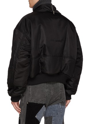 背面 - 点击放大 - WE11DONE - High Collar Nylon Bomber Jacket