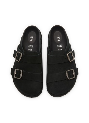 细节 - 点击放大 - BIRKENSTOCK 1774 - 222 WEST 绒面皮平底鞋