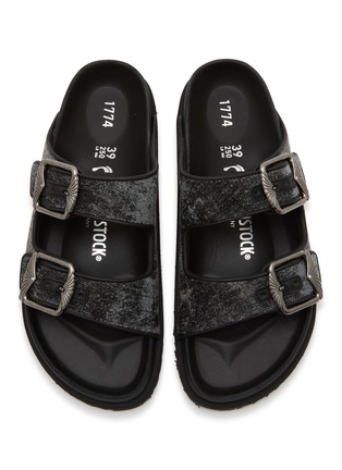 细节 - 点击放大 - BIRKENSTOCK 1774 - ARIZONA 天鹅绒饰平底鞋