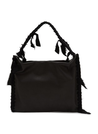 首图 - 点击放大 - Y'S - Braided String Leather Tote Bag