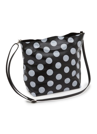 细节 - 点击放大 - Y'S - Metal Clasp Dotted Leather Tote Bag