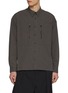 首图 - 点击放大 - THE VIRIDI-ANNE - Double Zipped Chest Pocket Cotton Shirt