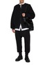 模特儿示范图 - 点击放大 - THE VIRIDI-ANNE - Quilted Cardigan