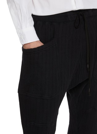  - THE VIRIDI-ANNE - Dropped Crotch Quilted Pants