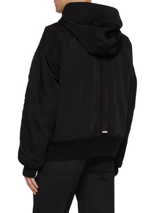 背面 - 点击放大 - THE VIRIDI-ANNE - Hooded Twill Bomber Jacket